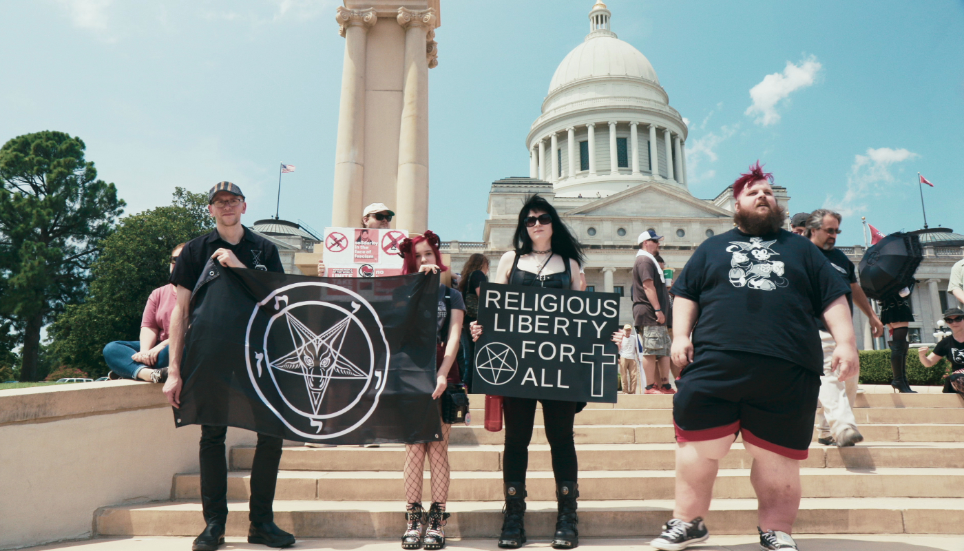 Still elokuvasta Hail Satan.