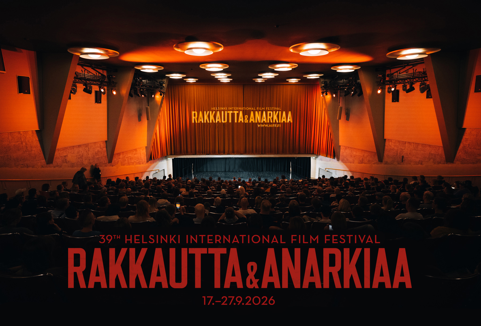 Helsinki International Film Festival – Rakkautta & Anarkiaa 17.–27.9.2026